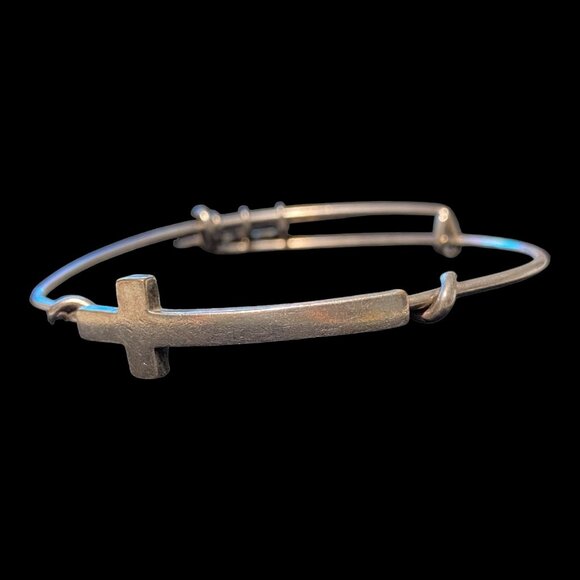 Alex and Ani Bracelet 8” Women Sterling Silver 925 Recycle Made in USA With Love - Picture 4 of 9